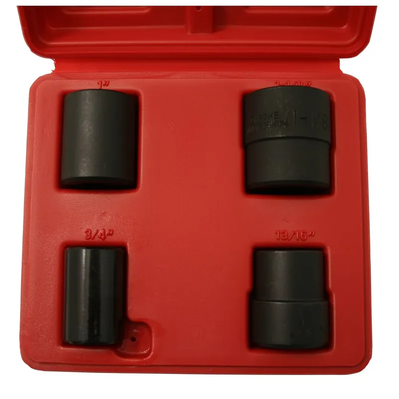 Price Cut 1/2 Inch Drive Emergency Lug Nut Removal Socket Set 4 Pc - CTA Manufacturing Corp.