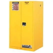 Sure-Grip EX Safety Cabinet for Flammables Yellow 90 Gallon Capa - Justrite Modern