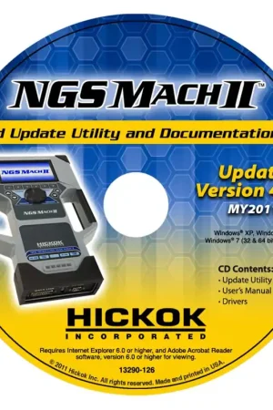 NGS Mach II v4.0 2011 Software Update - Hickok Handmade