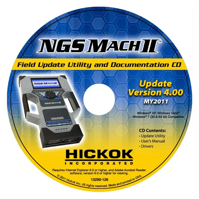 NGS Mach II v4.0 2011 Software Update - Hickok Handmade