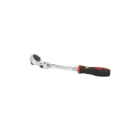 3/8 Inch Drive 72 Teeth Flex Head Ratchet w Comfort Handle - Genius Tools Same Day Shipping