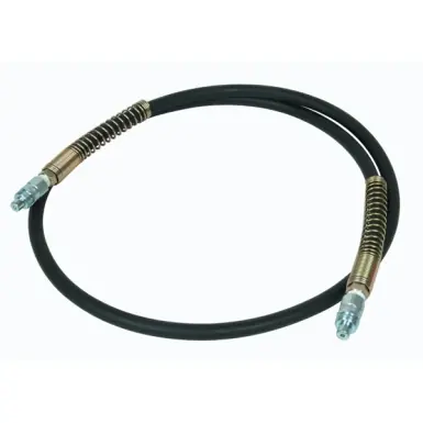Reduced Price 1/4 " ID, 6 foot Hose with Male Coupler, 1/4" NPTF Connection - Blackhawk Automotive