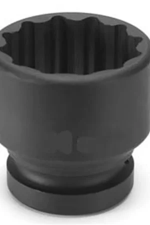 Viral 1 Inch Drive 12 Pt Standard Metric Impact Socket 44mm - Grey Pneumatic