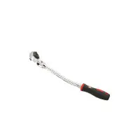 3/8 Inch Drive Bent Handle Flex Head Ratchet w Comfort Handle - Genius Tools Buy Online