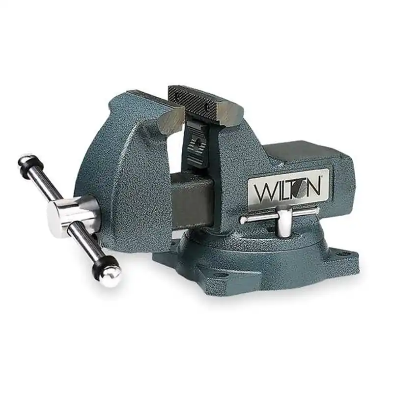 748A 740 Series Mechanics Vise with Swivel Base, 8" Jaw Width, 8 - Wilton Corporation Original