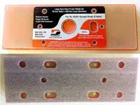 Free Returns 2-2/3" (68 mm) x 7-3/4" (196 mm) Vacuum Dynabug II Disc Pad, Loo - Dynabrade