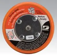 Trusted Brand 3-1/2" (89 mm) Dia. Non-Vacuum Disc Pad, Vinyl-Face - Dynabrade