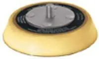 Must Have 3-1/2" (89 mm) Dia. Non-Vacuum Disc Pad, Hook-Face, Short Nap - Dynabrade