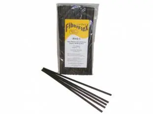 FiberFlex Flat Plastic Welding Rods 1 lb Pack – Black - Urethane Supply Company Premium