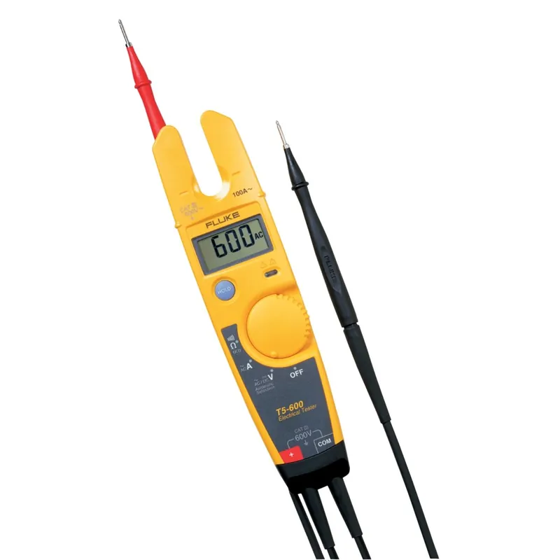 Place Order Fluke T5-600 600V Voltage, Continuity, and Current Tester - Fluke
