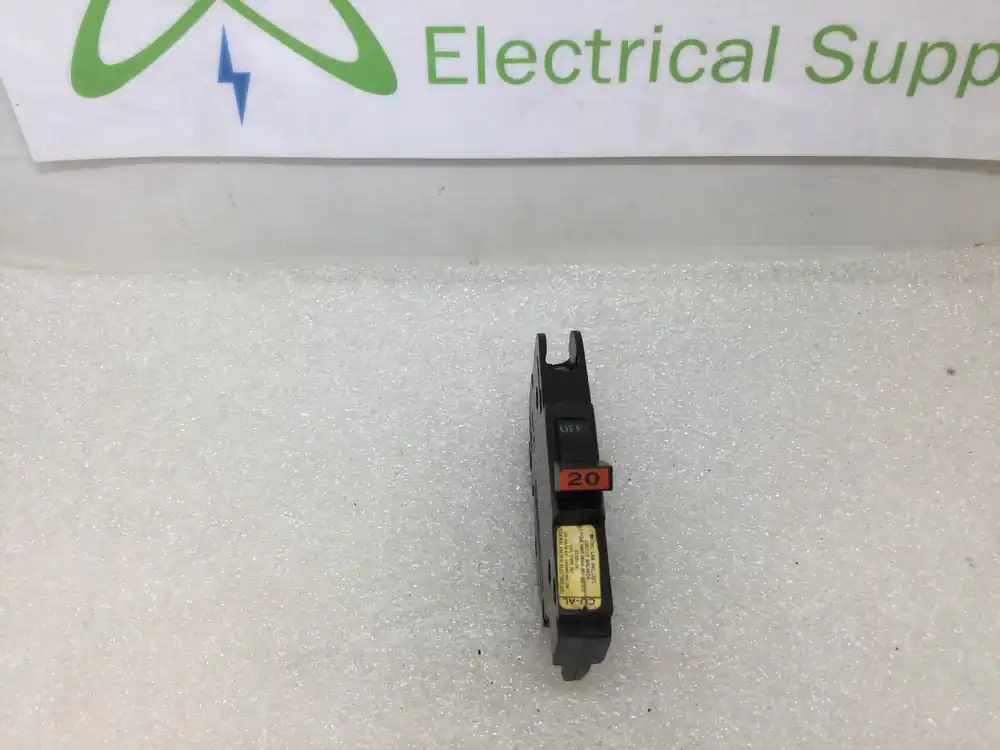FPE Federal Pacific NC120 20 Amp 1 Pole 120/240V Stab-Lok (Thin) Breaker Final Sale