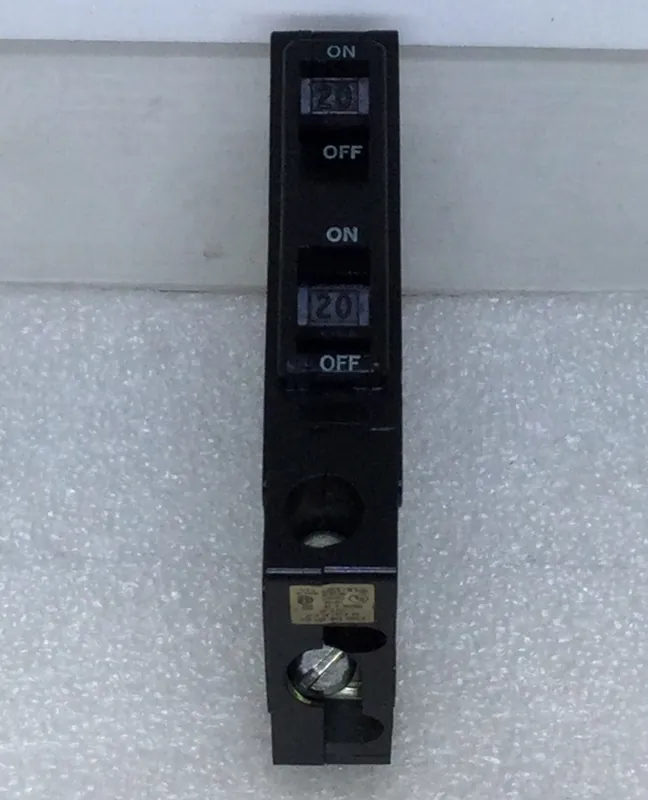 Holiday Sale Square D QOT2020 20 Amp 1 Pole 120V Breaker - Old Style - Metal Hook
