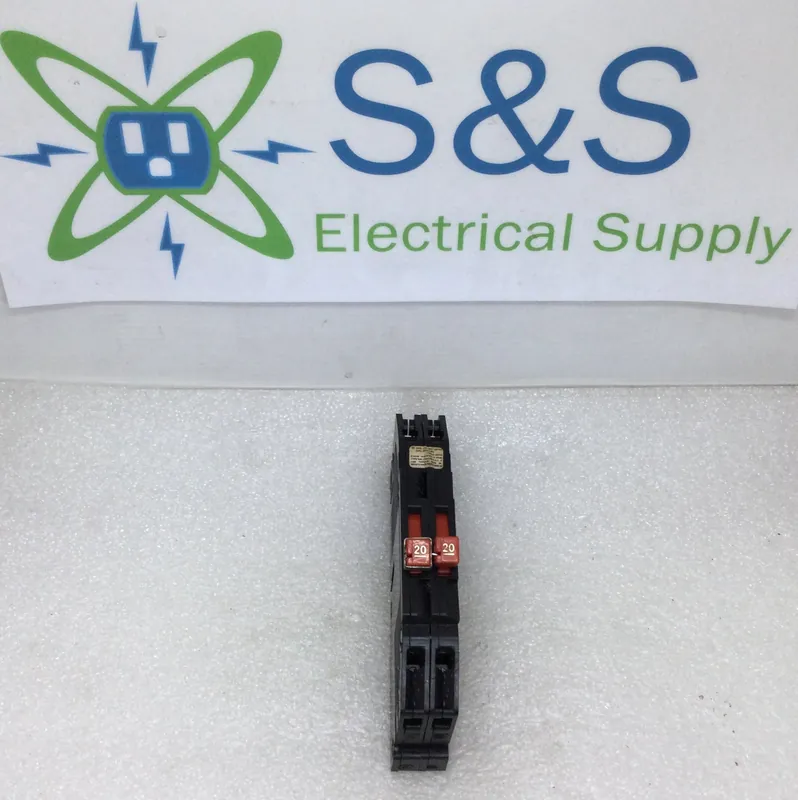 Secure Checkout Zinsco/GTE Sylvania RC38-20 20/20 Amp 2 Pole 120/240V Circuit Breaker