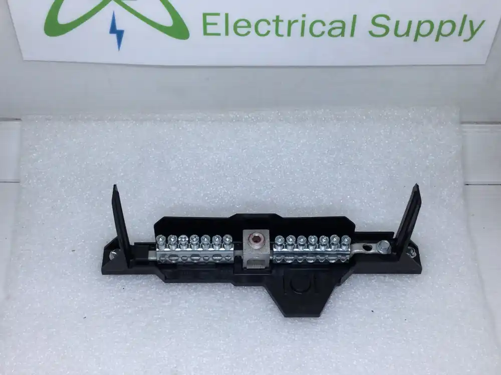 GE General Electric 14 Position Ground/Neutral Bar Single Phase 3 Wire 125 Amp Exclusive