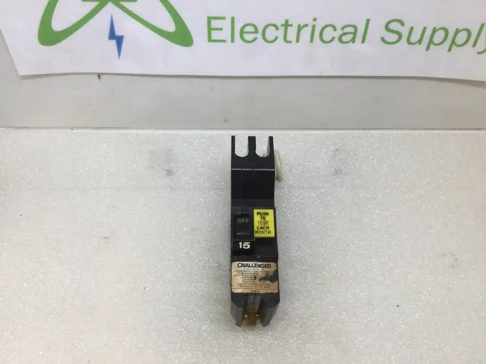 One Day Deal Challenger NA115GF 15 Amp 1 Pole 120V GFI/GFCI Circuit Breaker