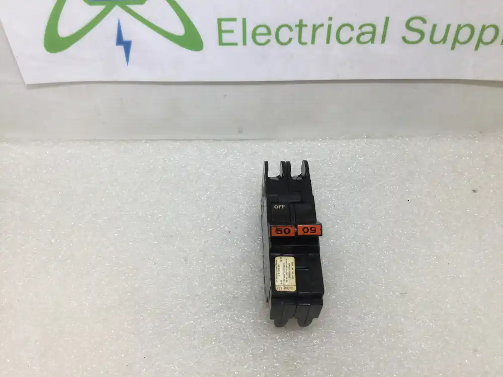 FPE Federal Pacific NC250 50 Amp 2 Pole 120/240V Stab-Lok (Thin) Circuit Breaker Fast Shipping