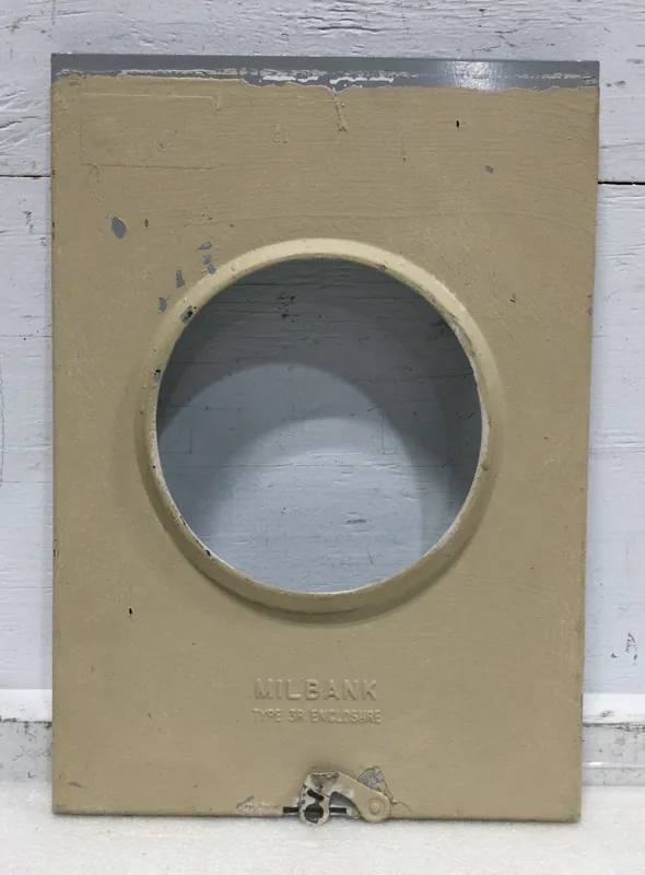 Milbank 120/240V Type 3R Meter Socket Cover Only w/Latch 15 1/2" x 11" Trusted Brand