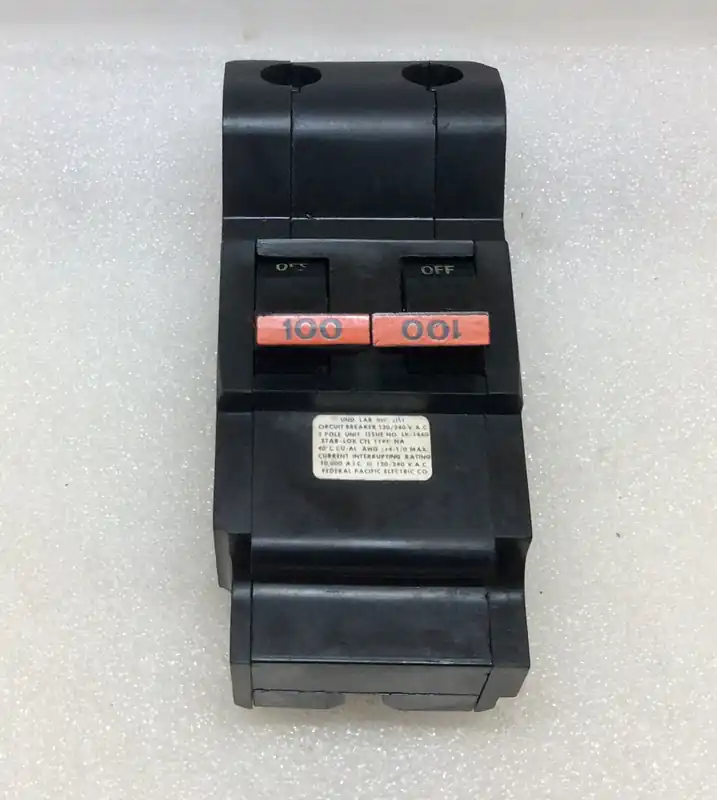 FPE Federal Pacific NA2100 100 Amp 2 Pole 240v Stab-Lok Circuit Breaker Buy Direct