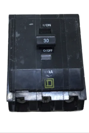 Bargain Square D QO330 30 Amp 3 Pole 240V Type QO Circuit Breaker - Yellow Face