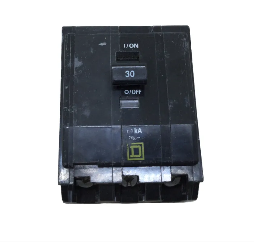 Bargain Square D QO330 30 Amp 3 Pole 240V Type QO Circuit Breaker - Yellow Face