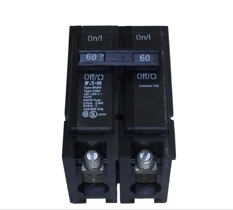 Wholesale Eaton/Cutler Hammer BR260/C260 60 Amp 2 Pole 120/240V Circuit Breaker