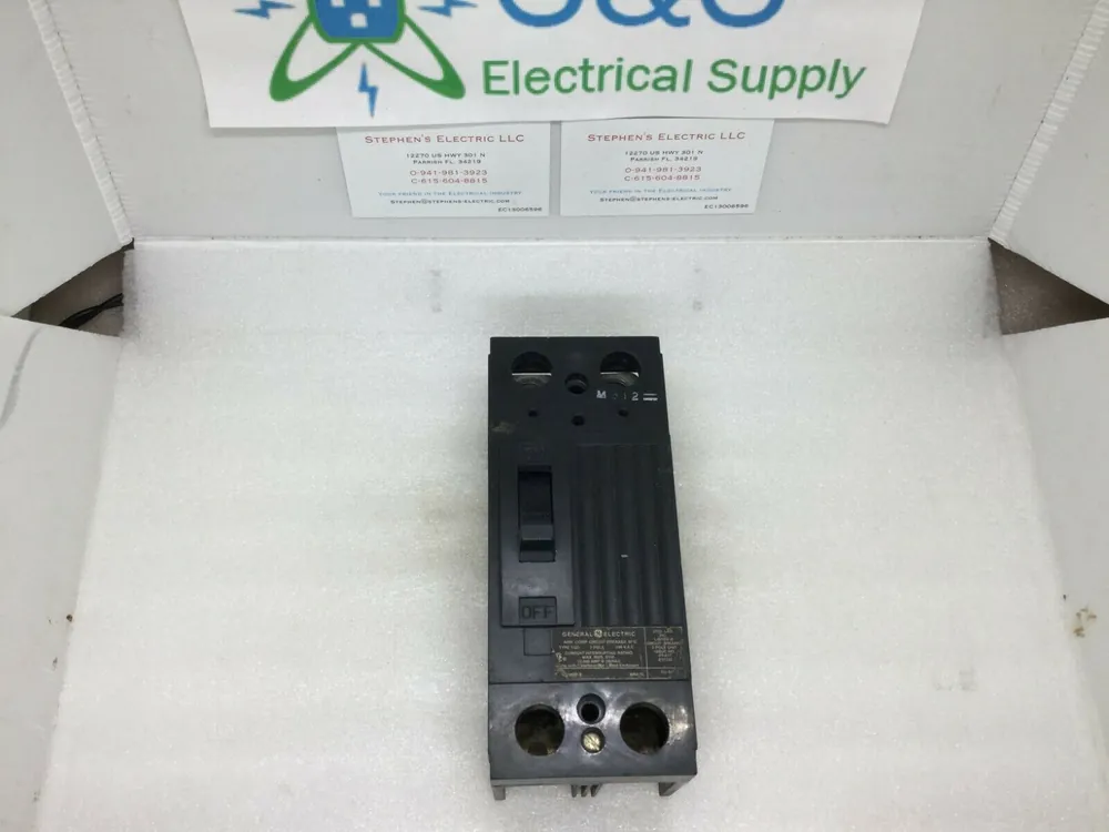 GE General Electric TQD22225WL 2 Pole 225 Amp 240v TQD Circuit Breaker Price Cut