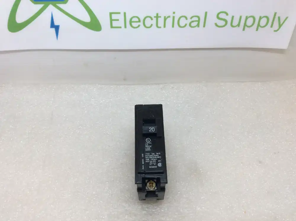 Cheap Siemens B120 20 Amp 1 Pole 120/240V Bolt On Type BL Circuit Breaker