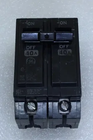 Worldwide Shipping General Electric THQL2140 40 Amp 2 Pole 120/240V Circuit Breaker