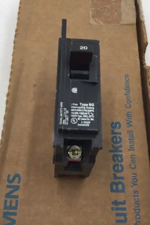 Reduced Price ITE BQ1-B020 20 Amp 1 Pole 120/240V Type BQ Circuit Breaker BQ1B020
