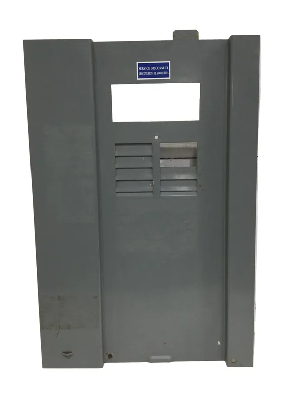 New Release Square D QC816F150C/200C 8 Space 240V Dead Front Cover w/Main 20 3/8" x 13 5/8"
