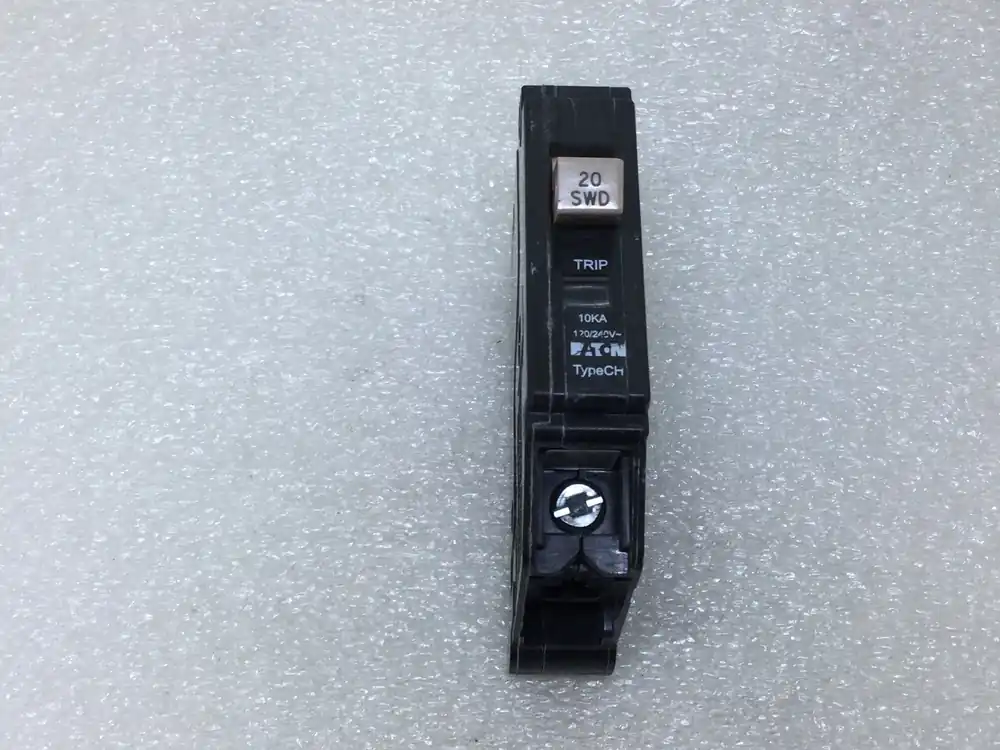 Cutler Hammer CHF120 20 Amp 1 Pole 120/240V Circuit Breaker w/Trip Indicator Next Day Delivery