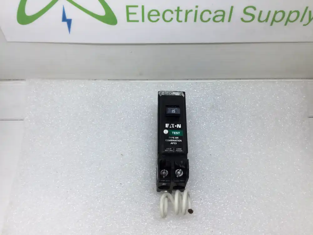 Eaton/Cutler-Hammer BRCAF115 15 Amp 1 Pole 120V AFCI Circuit Breaker Today Only