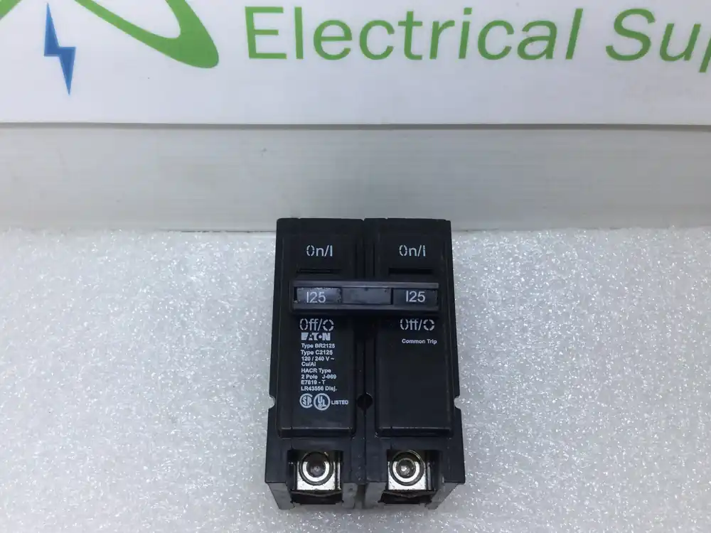 Eaton Cutler Hammer BR2125/C2125 2 Pole 120/240V 125 Amp Circuit Breaker Free Delivery