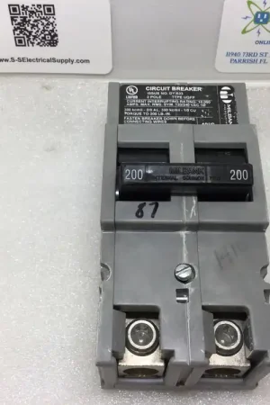 Brand New Milbank UQFP200 2 Pole 200 Amp Type UQFP TBFP200 Circuit Breaker