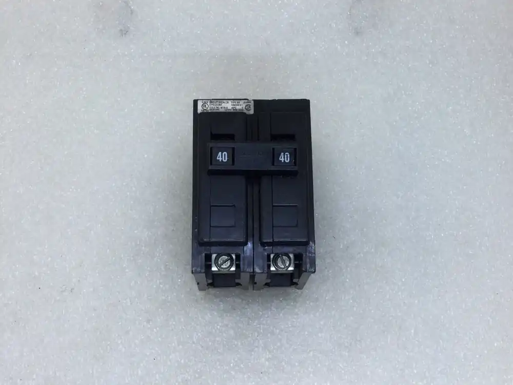Cutler-Hammer BAB2040 40 Amp 2 Pole 120/240VAC Bolt on Circuit Breaker Low Price