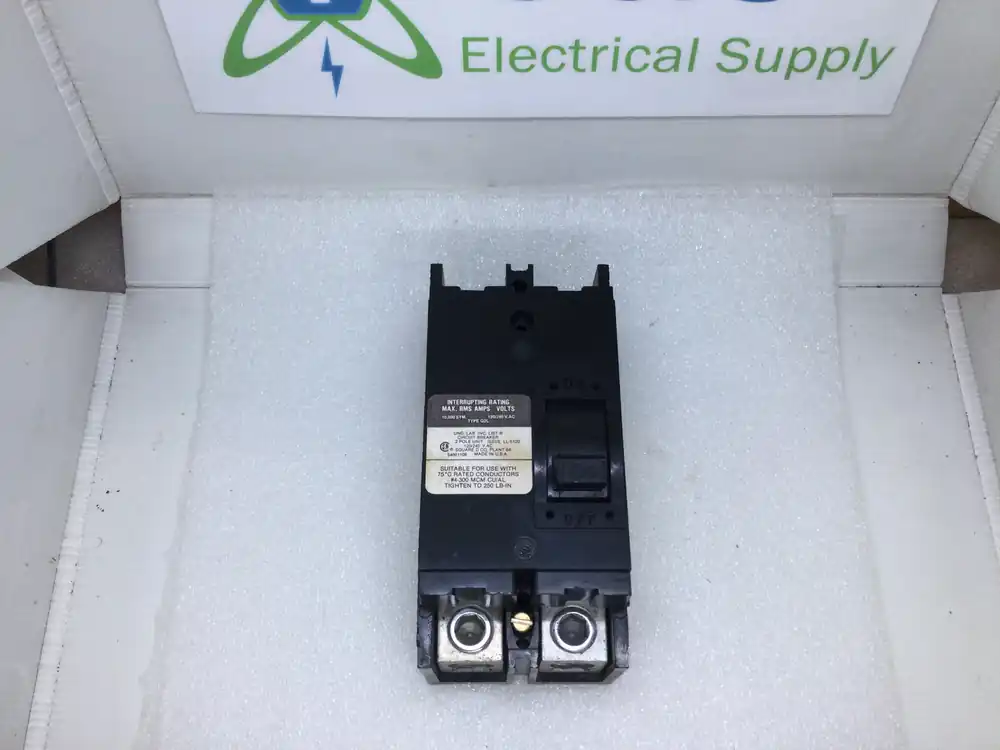 Square D Q2L2150 150 Amp 2 Pole 120/240VAC Circuit Breaker Q2L-2150 Weekend Sale