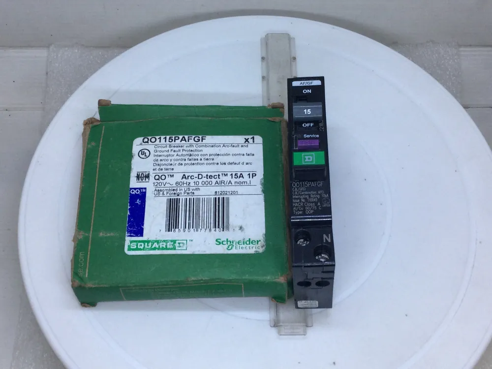 Order Now Square D QO115PAFGF 15 Amp 1 Pole 120V Combination AFCI Circuit Breaker