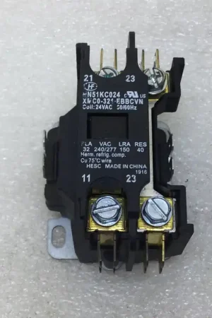 Popular Homer XMC0-321-EBBCVN 32 Amp 2 Pole 240/277V Contactor w/ 24 VAC Coil