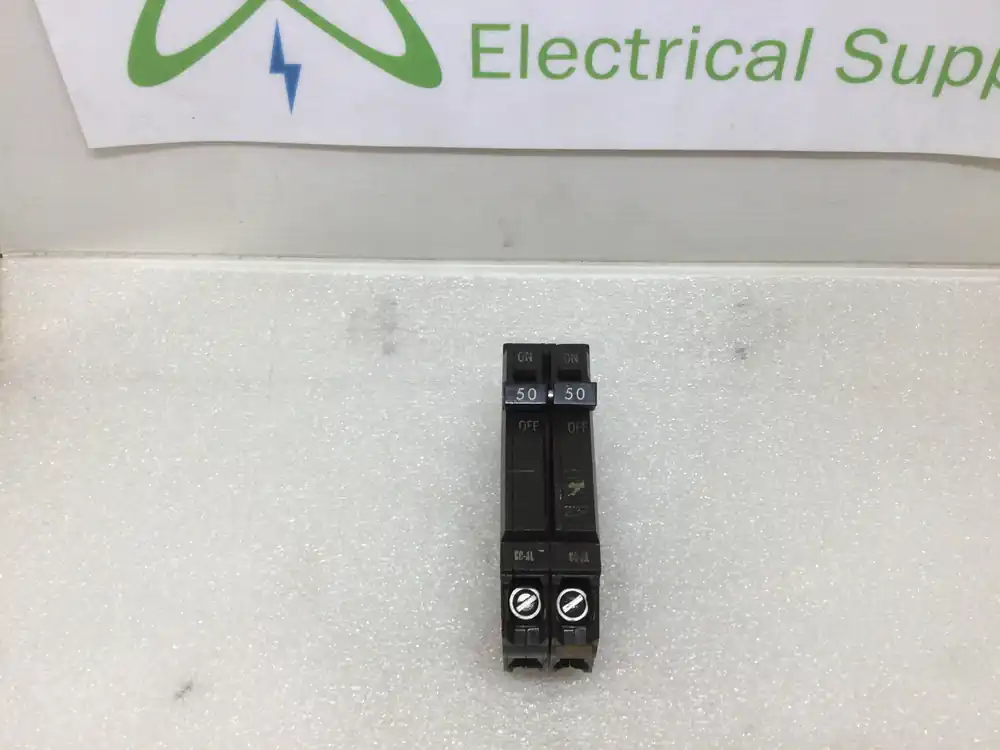 GE THQP250 50 Amp 2 Pole 120/240V Circuit Breaker - Old Syle Reduced Price