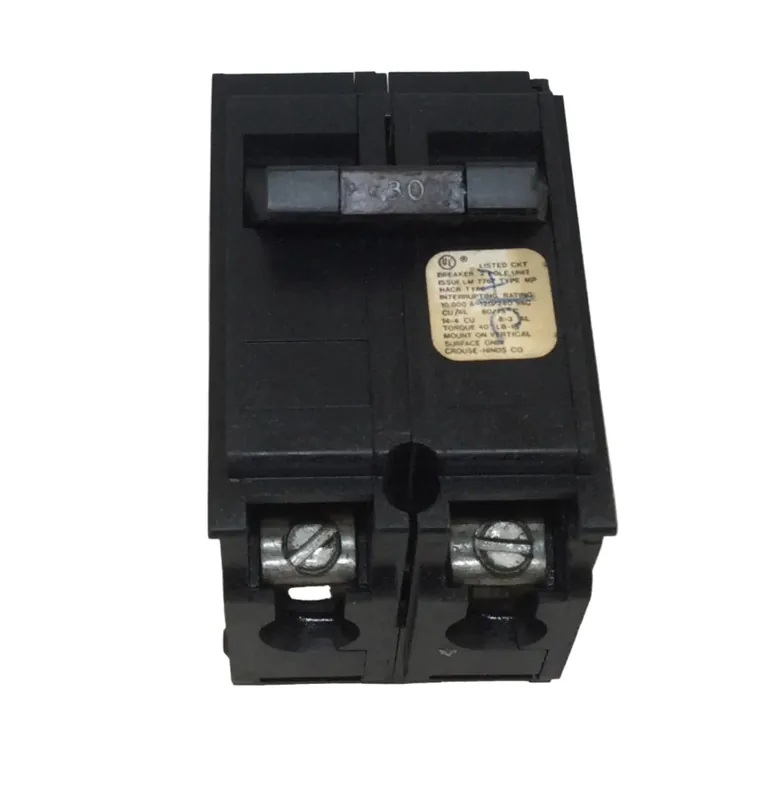 Crouse Hinds MP230 30 Amp 2 Pole 120/240V Type MP Circuit Breaker Direct From Manufacturer