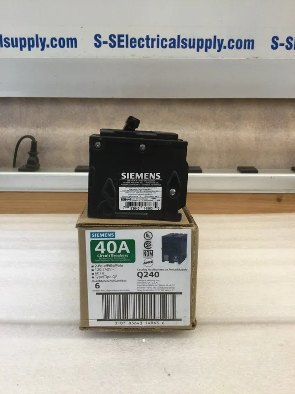 Siemens/ITE/Gould Q240 40 Amp 2 Pole 120/240V Circuit Breaker Wholesale