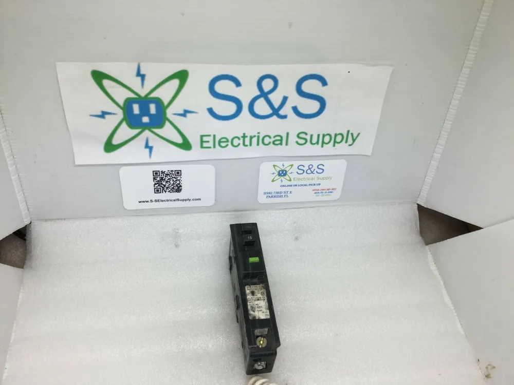 Square D HOM115AFI 15 Amp 1 Pole 120V AFCI Protected Circuit Breaker Fan Favorite