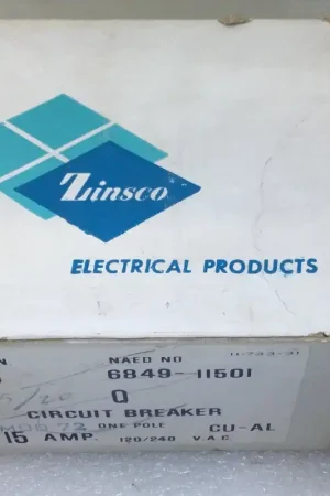 Zinsco/Sylvania RC38-2015 15/20 Amp 2 Pole 120/240V Combo Twin Breaker Holiday Sale