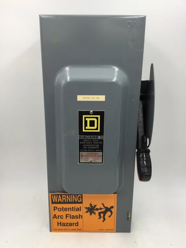 Square D HU363 3 Phase 100A 600VAC Nema1 Non-Fused Heavy Duty Safety Switch (New) Mega Sale