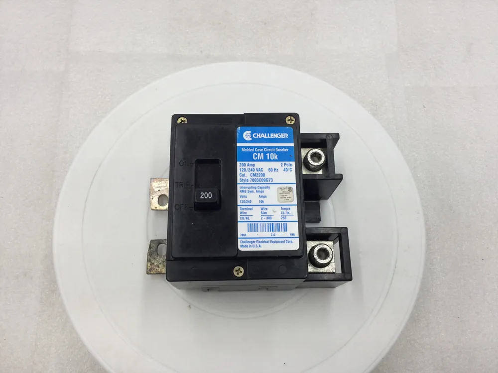 Challenger CM2200 200 Amp 2 Pole 120/240V Type CM Circuit Breaker Mega Sale