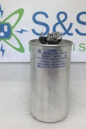 Modern Tongfeng CN440-4505RA 45/5uf+/-5% 440v 50/60hz CBB65B Capacitor