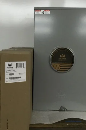 Milbank UAP5864-X-HSP 5 Terminal Ringless Bypass Lever Single Position 5 Terminal 320A 600 VAC Reduced Price