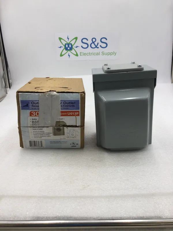 Best Choice Midwest U013P 30 Amp 120V Receptacle Outdoor Power Outlet Enclosure
