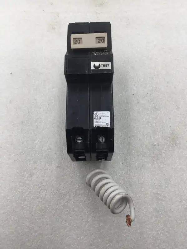 Eaton/Cutler-Hammer CHN220GF 20 Amp 2 Pole 120/240 VAC GFCI Circuit Breaker Trending