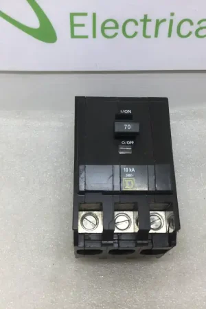 Time-Limited Square D QO370 70 Amp 3 Pole 240V Type QO Circuit Breaker
